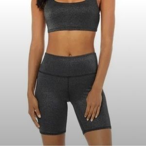 ALO YOGA SET BLACK GLITTER